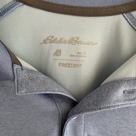 MENS Eddie Bauer Free Dry Polo L - Picture 2 of 3